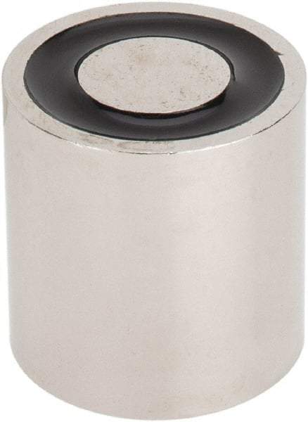 Mag-Mate - 1-1/4" Diam, 4.5 Watts, 44 Lb Max Magnetic Pull Electromagnet - 1/4-20 Thread, 24 DC Output Voltage - Apex Tool & Supply