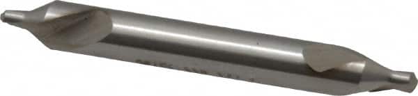 Walter-Titex - Metric Plain Cut 60° Incl Angle High Speed Steel Combo Drill & Countersink - Apex Tool & Supply