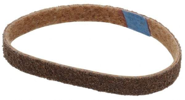 Brite Star - 3/4" Wide x 18" OAL, Aluminum Oxide Abrasive Belt - Aluminum Oxide, Coarse, Nonwoven, Series SC-BS - Apex Tool & Supply