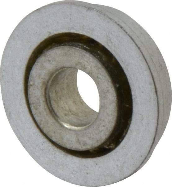 Value Collection - 5/16" Bore Diam, 7/8" OD, Open Unground Full Complement Radial Ball Bearing - With Flange, 1 Row, Round Bore, 341 Lb Dynamic Capacity - Apex Tool & Supply