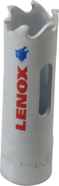 Lenox - 11/16" Diam, 1-1/2" Cutting Depth, Hole Saw - Carbide-Tipped Saw, Toothed Edge - Apex Tool & Supply