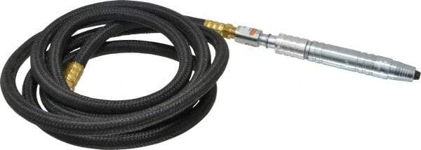 Ingersoll-Rand - 1/8" Collet, Straight Handle, Straight Air Die Grinder - 60,000 RPM, Front Exhaust, 5.93 CFM, 0.1 hp - Apex Tool & Supply