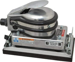 Ingersoll-Rand - 8,000 OPM, 12 CFM Air Consumption, Palm Air Orbital Sander - Rectangular Pad, 1/4 NPT Inlet - Apex Tool & Supply