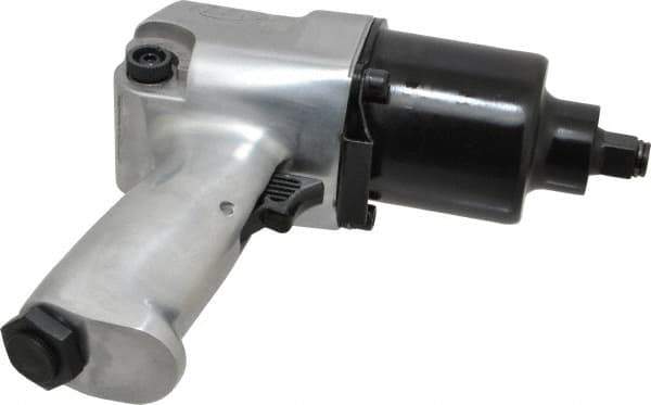 Ingersoll-Rand - 1/2" Drive, 7,000 RPM, 500 Ft/Lb Torque Impact Wrench - Pistol Grip Handle, 1,300 IPM, 21 CFM, 1/4" NPTF Inlet - Apex Tool & Supply