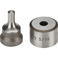Enerpac - Hydraulic Punch Press Dies & Punches Type: Round Punch Diameter (mm): 7.90 - Apex Tool & Supply