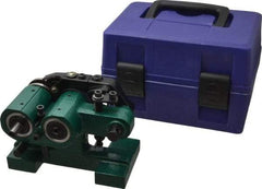 Interstate - 1 Inch Swing, Manual Cylindrical Grinder - 4 Inch Long x 5-1/2 Inch High - Apex Tool & Supply