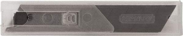 Stanley - 10 Piece Steel Utility Knife Blade - 2-1/8" OAL - Apex Tool & Supply