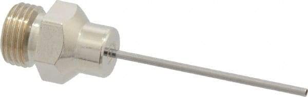 Value Collection - Blow Gun Needle Tip - 1/8 MPT, 1.19" Hose Length - Apex Tool & Supply