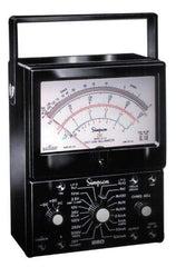 Simpson Electric - Current Leakage Tester - Analog Display, 60 Hz, 9V Power Supply - Apex Tool & Supply