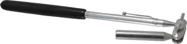 General - 8-3/4" Long Magnetic Retrieving Tool - 2 Lb Max Pull, 1/4" Head Diam, Nickel Plated Steel - Apex Tool & Supply