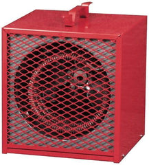 Marley - 19,110 Max BTU Rating, Portable Utility Heater - 240/208 Volts, 10-1/2" Wide x 11" High - Apex Tool & Supply
