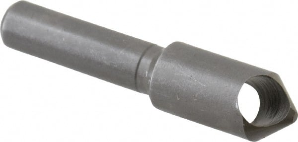 Weldon - 11/32" Head Diam, 1/4" Shank Diam, 82° High Speed Steel Countersink - Apex Tool & Supply