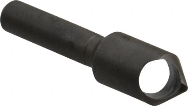 Weldon - 25/64" Head Diam, 1/4" Shank Diam, 82° High Speed Steel Countersink - Apex Tool & Supply