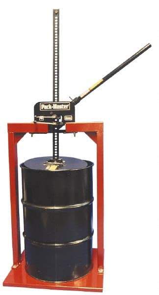 Made in USA - Manual Compactor - 4,000 Lb, 90" High x 29" Wide x 27" Deep - Apex Tool & Supply