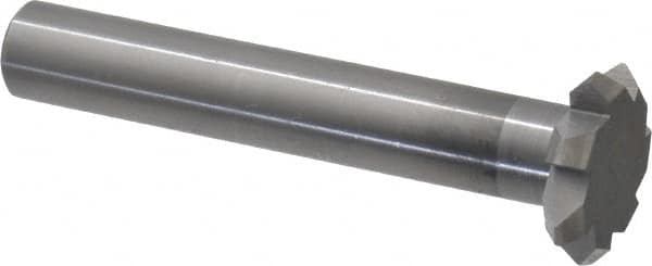 Accupro - 1" Cutter Head Diam, 1/32" Flat Width, 3" OAL, Solid Carbide, Single Right Hand Back Chamfer - Apex Tool & Supply