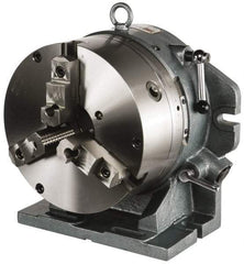 Value Collection - 24 Position, 6-1/2" Chuck, Simple Indexing Spacer - 5.12" High Centerline, 1.73" Chuck Through Hole - Apex Tool & Supply