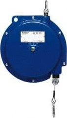 Aero-Motive - 7 Lb Load Capacity, 8' Travel Distance, Tool Balancer - Steel Cable, Cast Aluminum Housing, Tension Adjustment, Locking Mechanism - Apex Tool & Supply
