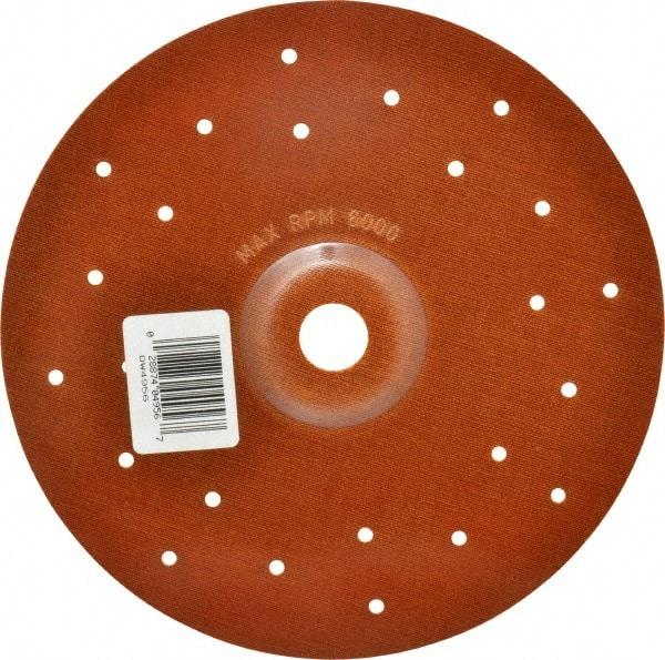 DeWALT - 9" Diam Locking Nut Disc Backing Pad - Medium Density, 6,000 RPM - Apex Tool & Supply