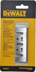 DeWALT - Power Planer & Joiner Accessories Accessory Type: Planer Blade For Use With: D26676; D26677K; DW680K; Makita N1900 Planers - Apex Tool & Supply