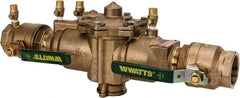 Watts - 2 Thread, Backflow Preventer Valve - Lead-Free, Use with Potable Water Applications - Apex Tool & Supply