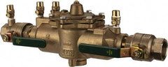 Watts - 1-1/4 Thread, Backflow Preventer Valve - Lead-Free, Use with Potable Water Applications - Apex Tool & Supply