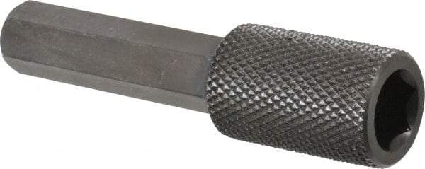 Kurt - 1 Piece Vise Hex Extension - Steel, 3/4" Hex, 5" Long, 1-1/4" Wide, 6" Handle - Apex Tool & Supply