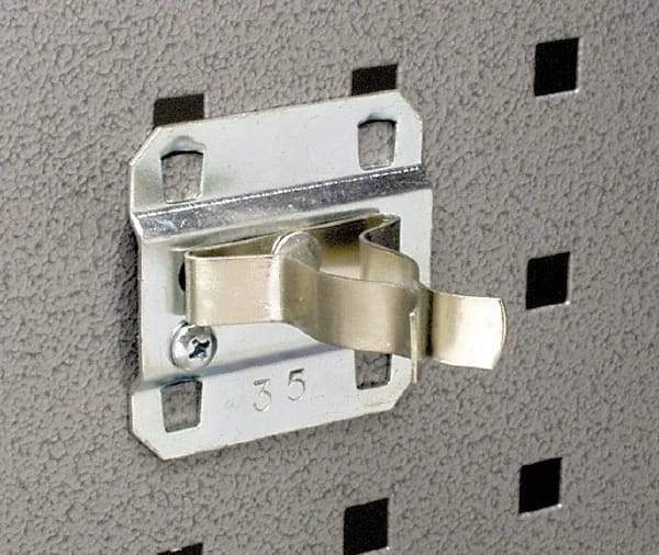 Triton - Extended Spring Clip Pegboard Hook - 2" Projection, Steel - Apex Tool & Supply