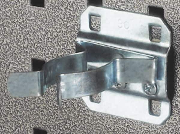 Triton - Extended Spring Clip Pegboard Hook - 2-3/4" Projection, Steel - Apex Tool & Supply