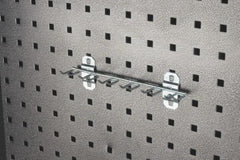 Triton - 1-13/32" Long Multi-Prong Tool/Wrench Holder Pegboard Hook - 1-1/2" Projection, Steel - Apex Tool & Supply