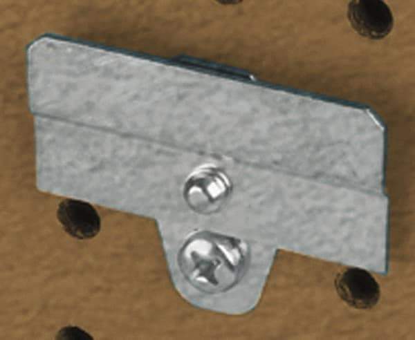 Triton - 13/32" Long Bin Clip Pegboard Hook - 3/8" Projection, Steel - Apex Tool & Supply