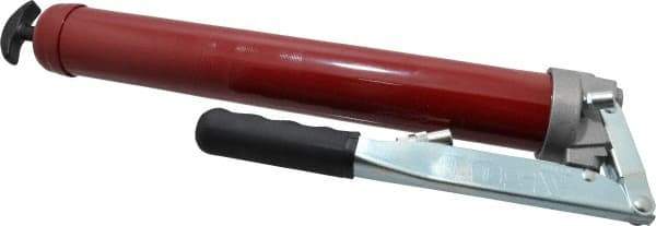 Alemite - 10,000 Max psi, Rigid Lever Grease Gun - 24 oz Capacity, 1/8 Thread Outlet, 21 Strokes per oz, 3-Way, Cartridge, Refill & Suction Fill, Includes Coupler & Loader Fitting - Apex Tool & Supply
