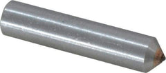 Made in USA - 1/5 Carat Single Point Diamond Dresser - 2" Long x 7/16" Shank Diam - Apex Tool & Supply