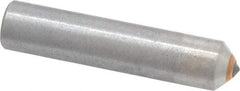 Made in USA - 1/2 Carat Single Point Diamond Dresser - 2" Long x 7/16" Shank Diam - Apex Tool & Supply