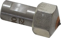 Made in USA - 1/4 Carat Single Point Diamond Dresser - 3/4" Long x 7/16" Shank Diam - Apex Tool & Supply
