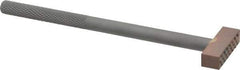 Made in USA - 6" Long x 3/8" Shank Diam Multi-Point T-Handle Diamond Dresser - 1/2" Thick Head - Apex Tool & Supply