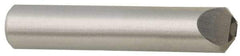 Value Collection - 1/3 Carat Single Point Chisel Edge Diamond - 2" Long x 3/8" Shank Diam, 75° Included Angle - Apex Tool & Supply
