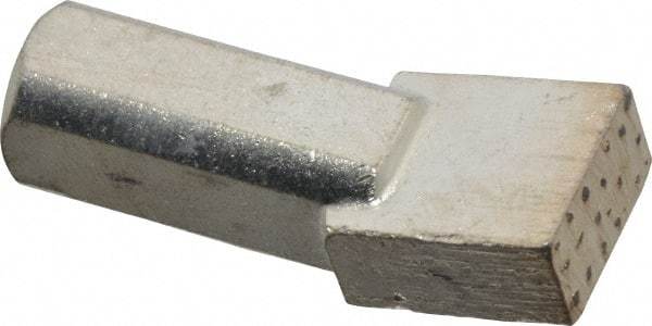 Norton - 2A-E, 3/4" Long x 7/16" Shank Diam Multi-Point Diamond Dresser - Grit Impregnated, 1/2" Long Head - Apex Tool & Supply