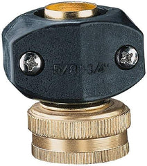 Nelson - 5/8 & 3/4 Garden Hose Fitting - Brass & Nylon, Female Connector - Apex Tool & Supply