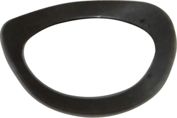 Gardner Spring - 5/16" Bolt, 0.331" ID, Grade 1074 Steel, Curved Disc Spring - 0.49" OD, 0.077" High, 0.008" Thick - Apex Tool & Supply