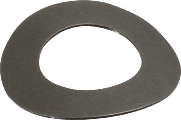 Gardner Spring - 5/16" Bolt, 0.327" ID, Grade 1074 Steel, Curved Disc Spring - 0.612" OD, 0.077" High, 0.013" Thick - Apex Tool & Supply
