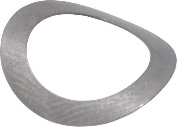 Gardner Spring - 5/16" Bolt, 0.331" ID, Grade 301 Stainless Steel, Curved Disc Spring - 0.49" OD, 0.077" High, 0.008" Thick - Apex Tool & Supply