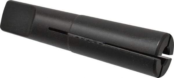 Collis Tool - 1/2 Inch Tap, 1-3/32 Inch Tap Entry Depth, MT3 Taper Shank, Split Sleeve Tapping Driver - 1/4 Inch Projection, 0.367 Inch Tap Shank Diameter, 0.275 Inch Tap Shank Square - Exact Industrial Supply