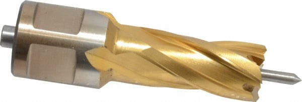 Hougen - 9/16" Diam x 1" Deep High Speed Steel Annular Cutter - Apex Tool & Supply