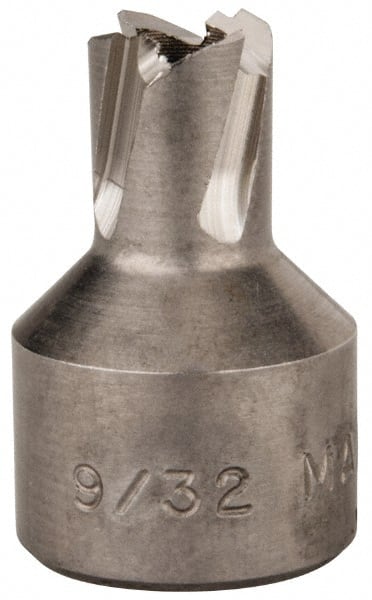 Hougen - 9/32" Diam x 1/4" Deep High Speed Steel Annular Cutter - Apex Tool & Supply