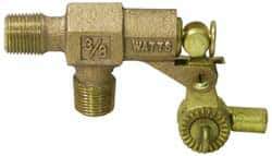 Watts - 3/8" Pipe, Bronze, Mechanical Float Valve - 125 psi, MPT x MPT End Connections - Apex Tool & Supply