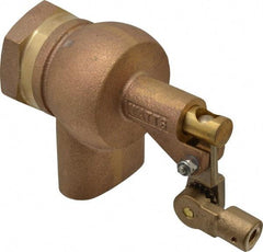 Watts - 1-1/2" Pipe, Bronze, Mechanical Float Valve - 165 psi, FPT x FPT End Connections - Apex Tool & Supply
