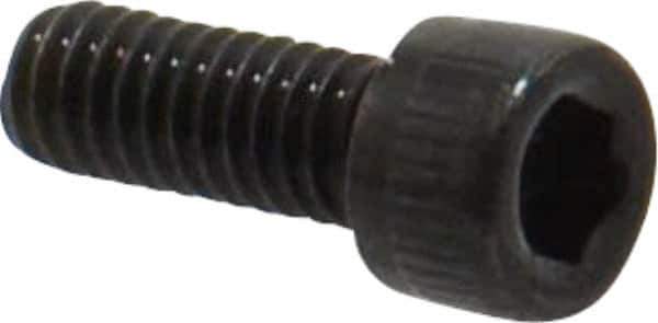 Value Collection - #4-48 UNF Hex Socket Drive, Socket Cap Screw - Alloy Steel, Black Oxide Finish, Fully Threaded, 5/16" Length Under Head - Apex Tool & Supply