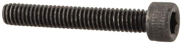 Value Collection - #4-48 UNF Hex Socket Drive, Socket Cap Screw - Alloy Steel, Black Oxide Finish, Fully Threaded, 3/4" Length Under Head - Apex Tool & Supply