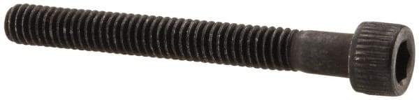 Value Collection - #4-48 UNF Hex Socket Drive, Socket Cap Screw - Alloy Steel, Black Oxide Finish, Partially Threaded, 1" Length Under Head - Apex Tool & Supply