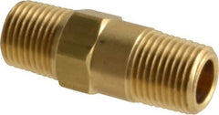 Specialty Mfr - 1/8" Brass Check Valve - Inline, MNPT x MNPT, 500 WOG - Apex Tool & Supply